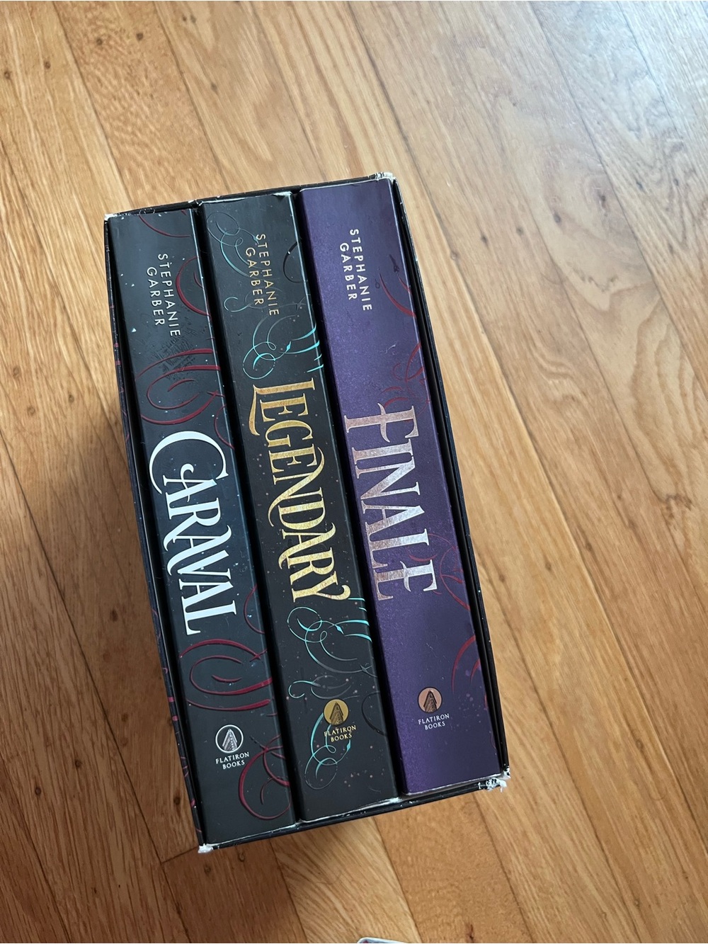 The Caraval Series Box Set - The Caraval, Legendary, Finale - Dark Teal & Purple - Picture 2 of 8
